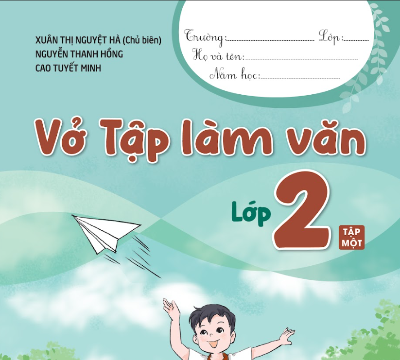 Vở Tập làm văn Lớp 2  sách Kết nối tri thức - Tập 1 Miễn phí